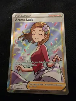 Pokemon - Aroma Lady 199 Full Art Ultra Rare Evolving Skies Near Mint - Image 1