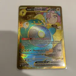 Pokemon TCG Iono's Bellibolt EX 188/159 Journey Together Near Mint Condition - Image 1