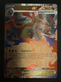 Mega Charizard Y ex 022/217 Ascended Heroes English Pokemon TCG - Image 3
