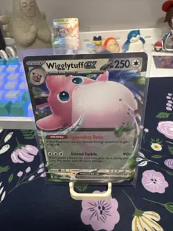 Pokemon Wigglytuff ex 040/165 Ultra Double Rare 151 MEW English Scarlet Violet - Image 1