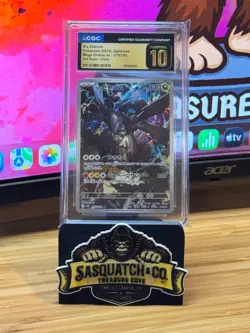 Pokemon TCG CGC Pristine 10 N's Zekrom 210/193 Art Rare Mega Dream ex - Image 1