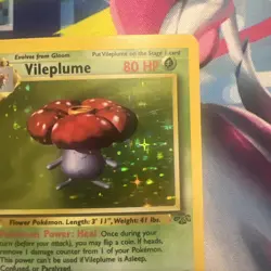Pokemon Vileplume 15/64 Jungle Holo Unlimited - NM Condition - Image 4