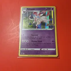 Sylveon Holo Holo Rare 035/078 PGO Pokemon GO NM - Image 1