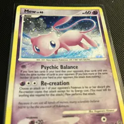 Pokemon 2007 Rare Holo Mew 15/132 Diamond and Pearl Secret Wonders - Image 2