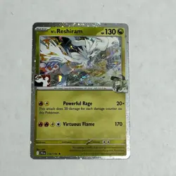 Pokemon TCG N's Reshiram COSMOS Holo Pokemon Play! STAMPED Prize Pack Series 8 - Image 1