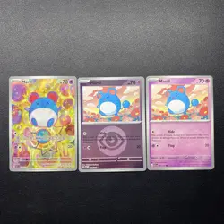 Marill 232/217 Illustration Rare Pokemon Ascended Heroes w/ Base & Reverse Holo - Image 1