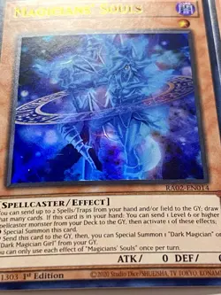 3x Magicians' Souls | RA02-EN014 | Ultra Rares | NM | 1st Edition | YuGiOh! - Image 4
