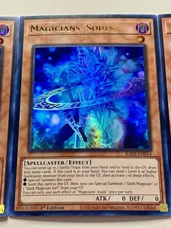 3x Magicians' Souls | RA02-EN014 | Ultra Rares | NM | 1st Edition | YuGiOh! - Image 5
