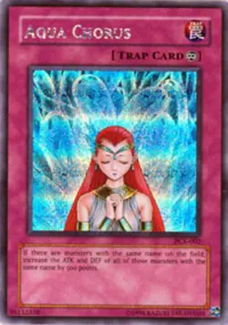 Aqua Chorus - PCK-002 - Secret Rare - Limited Edition NM Yugioh Power of Chaos K - Image 1