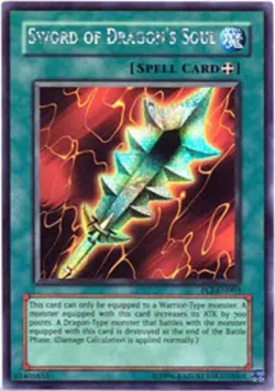 Sword of Dragon's Soul - PCJ-EN003 - Secret Rare - Limited Edition NM Yugioh Pow - Image 1