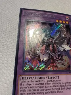 Yu-Gi-Oh! Invoked Caliga FUEN-EN027 Secret Rare 1st Edition LP/VMP (see photos) - Image 4