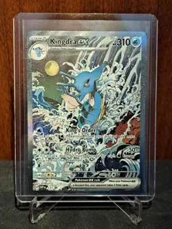 Pokemon Cards Kingdra ex 131 Scarlet & Violet Promo Holo Promo NM - Image 1