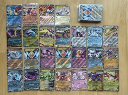 Pokemon TCG 70 EX Cards Double Rare From Scarlet Violet And Mega Evolution Eras - Image 1