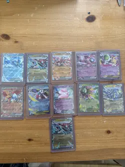 Pokemon TCG Ascended Heroes EX Bundle X11 Cards - Image 1
