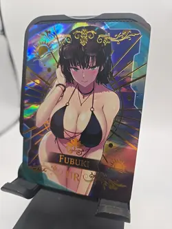 Beautiful Waifu Card - Fubuki Bikini - Goddess ACG Custom DIY Fan Art Card - Image 2