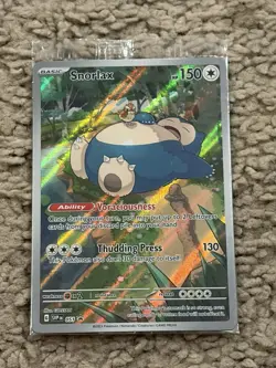 Snorlax SVP EN 051 Black Star Promo Scarlet & Violet Pokemon 151 Card - SEALED - Image 1