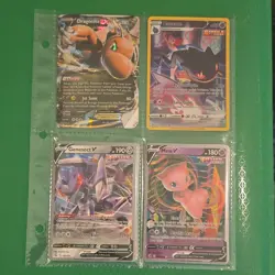 Pokemon TCG V GX VMAX Card Lot World Championships 2023 Pikachu Raichu Eevee Mew - Image 4