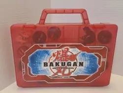 Bakugan Battle Brawlers 10 Cards, 10 Figures, Grand Exchange, Red Case - Image 1