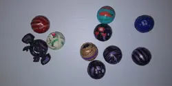 Bakugan Battle Brawlers 10 Cards, 10 Figures, Grand Exchange, Red Case - Image 3