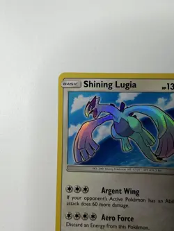 Pokemon TCG Shining Lugia SM82 Sun Moon Black Star Promo Card - Image 2