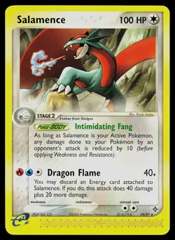 Pokemon Card - Salamence Dragon 19/97 Rare - Image 1