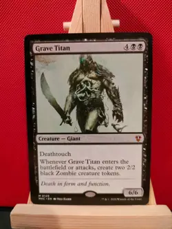 Grave Titan - Murders at Karlov Manor - Mythic - NM - MTG - Image 1