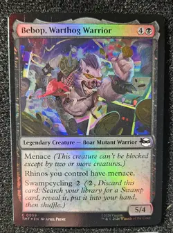 Magic The Gathering TMNT Foil Legendary Creature Lot Bebop Krang Doc Ock Genghis - Image 2