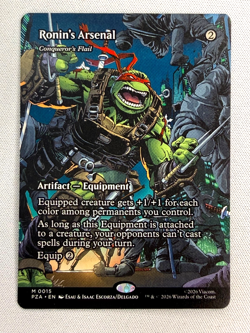 Ronin's Arsenal - Conqueror's Flail (Borderless) Teenage Mutant Ninja Turtles... - Image 1