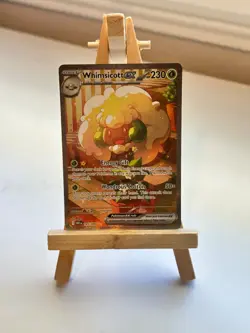 Pokemon Whimsicott ex 165/086 Illustration Rare Sv: White Flare Full Art NM/M+ - Image 1
