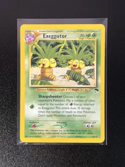 Pokemon Exeggutor 13/18 Southern Islands 2001 Regular Rare LP WotC Promo Vintage - Image 1