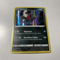 Darkrai 120/196 Holo Rare Lost Origin Pokemon TCG - Image 3