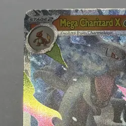 Pokemon Mega Charizard X EX 029: Full Art Holo Black Star Promo 360HP Stage 2 - Image 2