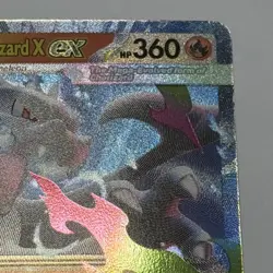 Pokemon Mega Charizard X EX 029: Full Art Holo Black Star Promo 360HP Stage 2 - Image 3