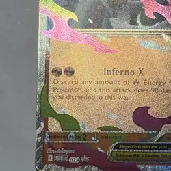 Pokemon Mega Charizard X EX 029: Full Art Holo Black Star Promo 360HP Stage 2 - Image 5