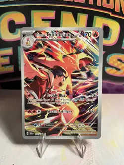 Pokemon Ethan’s Typhlosion 190/182 Destined Rivals Illustration Rare NM - Image 1