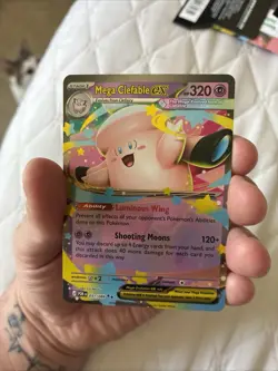 Pokemon TCG Mega Clefable ex ME03: Perfect Order NM - Image 1