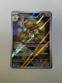 Alakazam 009 IR Black Star Promo Mega Evolution Pokemon - Image 1