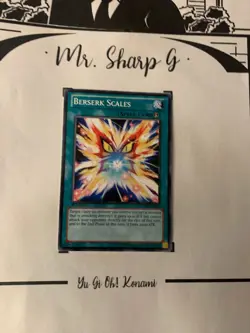BERSERK SCALES - 1st EDITION GAOV-EN054 ENGLISH Yu-Gi-Oh! CARD COMMON KONAMI - Image 2