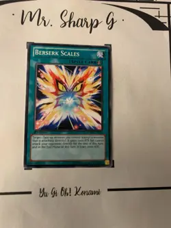 BERSERK SCALES - 1st EDITION GAOV-EN054 ENGLISH Yu-Gi-Oh! CARD COMMON KONAMI - Image 3