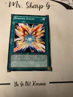 BERSERK SCALES - 1st EDITION GAOV-EN054 ENGLISH Yu-Gi-Oh! CARD COMMON KONAMI - Image 4