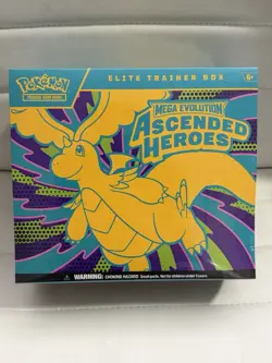 Pokemon TCG Ascended Heroes Elite Trainer Box ETB FACTORY SEALED (Minor Tear) - Image 1