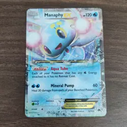 Manaphy EX 32/122 - LP ULTRA RARE Breakpoint - 2016 Pokemon TCG Card - Image 1