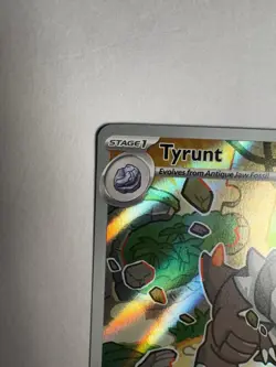 Pokemon TCG Tyrunt 070 Full Art IR Black Star Promo Perfect Order NM/M - Image 5