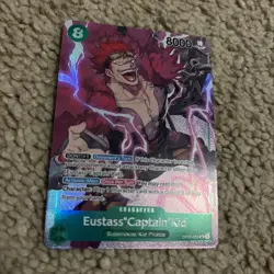 One Piece TCG Romance Dawn Eustass Captain Kid OP01-051 Alt Art - Image 1