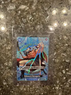 Edward Newgate SP One Piece Card OP-15 OP-13-042 Pack Fresh Mint RARE 12000HP 10 - Image 1