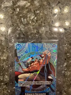Edward Newgate SP One Piece Card OP-15 OP-13-042 Pack Fresh Mint RARE 12000HP 10 - Image 2