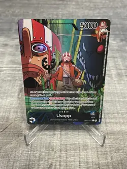One Piece TCG Usopp Leader OP10-042 Alt Art Royal Blood - Image 1