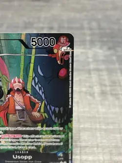 One Piece TCG Usopp Leader OP10-042 Alt Art Royal Blood - Image 3