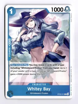 Whitey Bay ST22-011 Common Starter Deck 22: Ace & Newgate One Piece Near Mint - Image 1