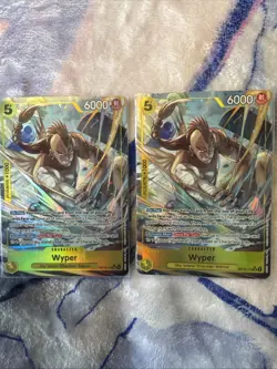 One Piece English - Wyper - Alt Art - OP15-114 - SR - NM X2 - Image 1